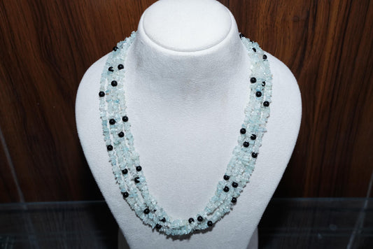 Handmade Garnet Chip Necklace with Tiger's Eye Bead - Unique Raw Stone Jewelry | Garnet Uncut Necklace, Gemstone Necklace, Gift for her