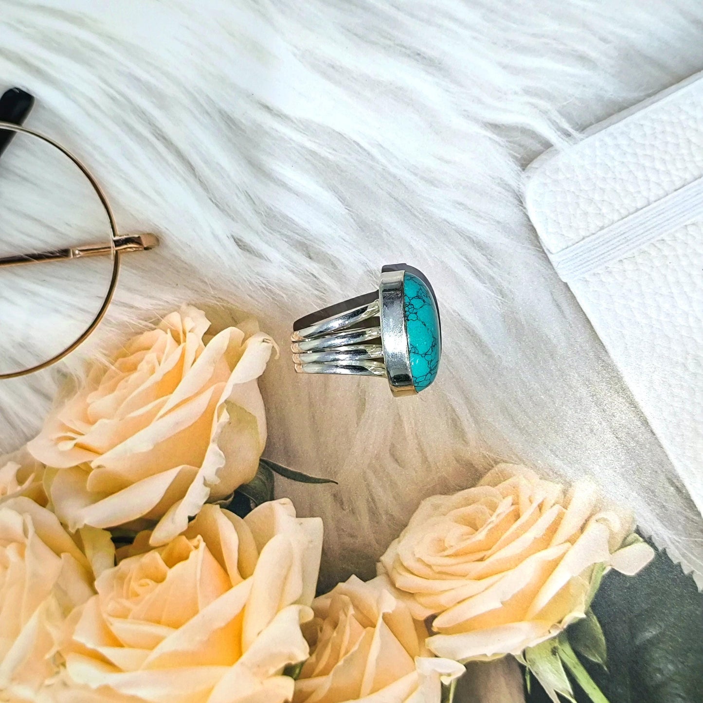 Turquoise ring | Men turquoise ring |Turquoise silver ring | Dainty turquoise ring |Turquoise oval ring | Turquoise ring men | Handmade Ring