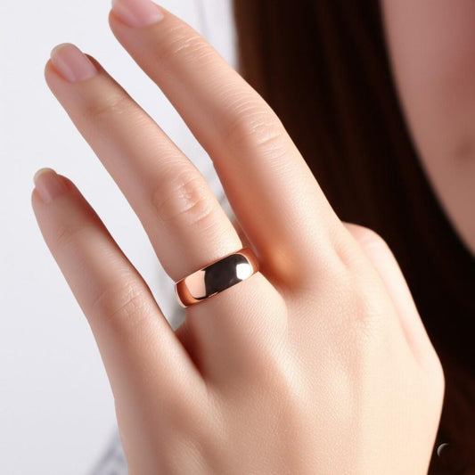 Copper ring | Copper ring men | Copper jewelry | Antique copper |Minimalist ring |Mens ring | Unisex Metal Ring | Women Ring | Handmade Ring