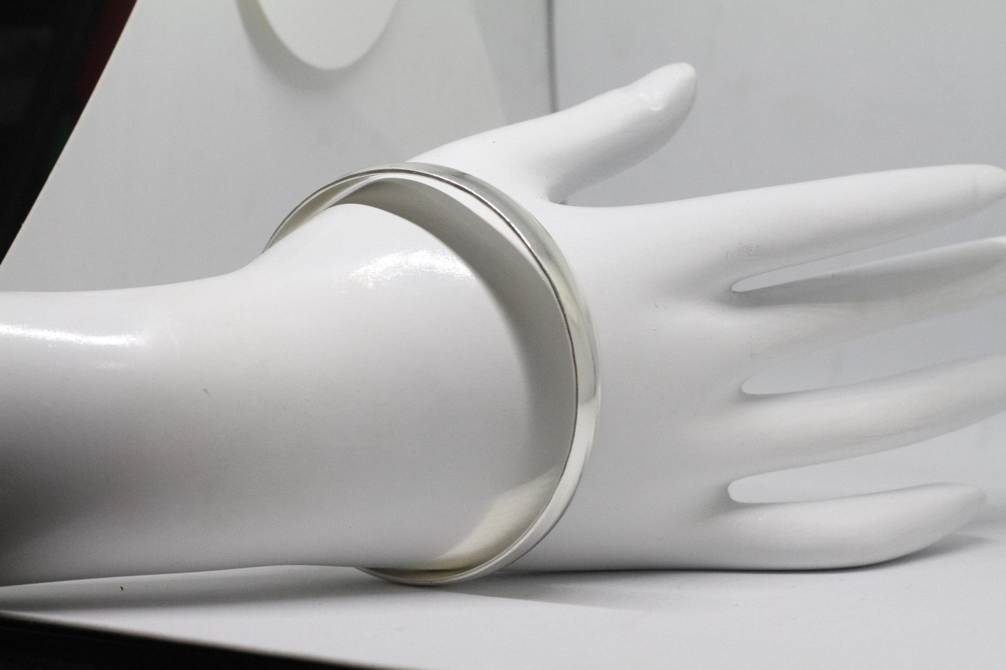 Sterling Silver Bangle |Silver Bangle Bracelet |Silver Cuff Bracelet | Minimalist Bangle | Modern Bangle |Classic Bangle | Stackable Bangle