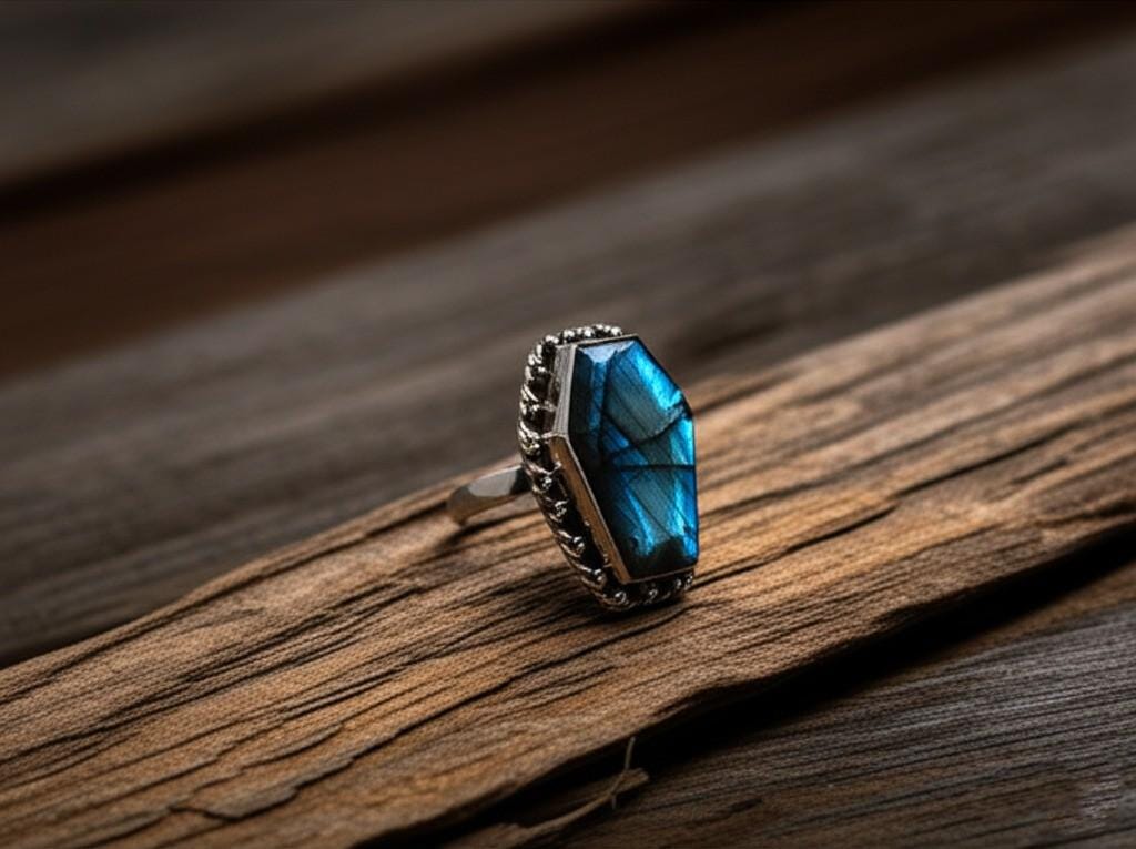 Labradorite ring | Labradorite jewelry | Labradorite rings | Blue labradorite | Natural labradorite | Jewelry labradorite | Gift for him/her