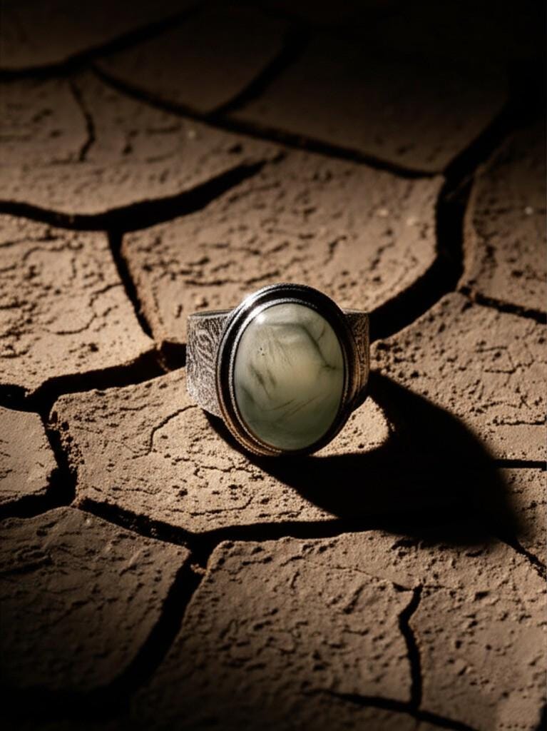 Moonstone Ring | Sterling Silver Moonstone Jewelry | Wide Band Ring | Handmade Gemstone Ring | Boho Moonstone Ring | Etched Silver Ring