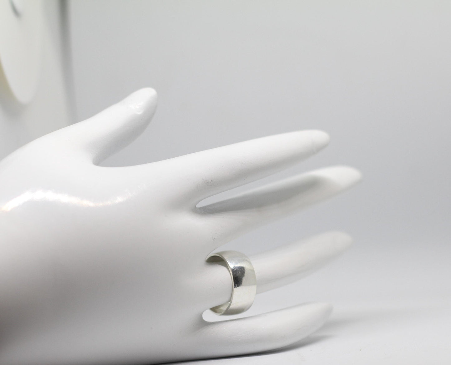 Modern silver ring | Silver modern ring | Modern jewelry | Silver ring | Sterling silver ring | Thin silver ring | Minimalist Silver Ring