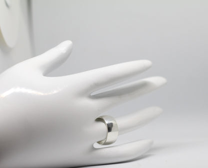 Modern silver ring | Silver modern ring | Modern jewelry | Silver ring | Sterling silver ring | Thin silver ring | Minimalist Silver Ring