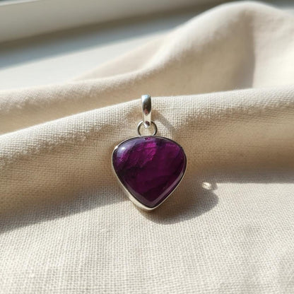 Elegant Amethyst Gemstone Pendant, 925 Silver Pendant, Handmade Pendant, Dainty Pendant, Amethyst Jewelry, Gemstone Pendant, Women Pendant