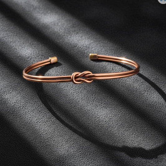Handmade Copper Wire Wrapped Cuff Bracelet | Rustic Spiral Texture Metal Bangle Unique Statement Jewelry | Thick Copper Wire Sprial Bracelet