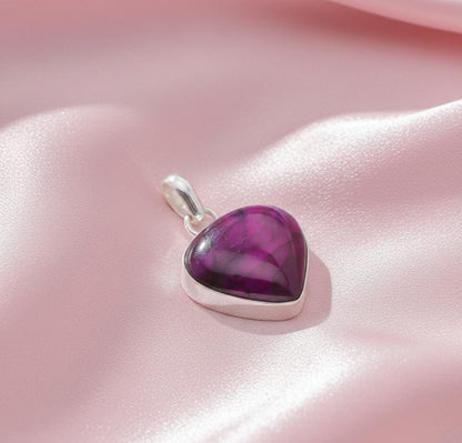 Elegant Amethyst Gemstone Pendant, 925 Silver Pendant, Handmade Pendant, Dainty Pendant, Amethyst Jewelry, Gemstone Pendant, Women Pendant