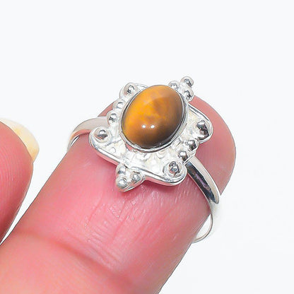 Handcrafted Sterling Silver Gemstone Ring Duo - Moonstone and Onyx - Unique Gift for Her | Glowing Labradorite & Earthy Malachite Sterling