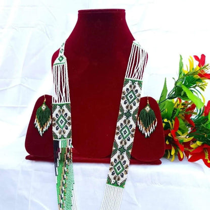 Ethnic Necklace | Beaded Necklace | Seed Beads Necklace | mala beads necklace | Floral Beads Necklace | Beads Necklace | Mexican Beads