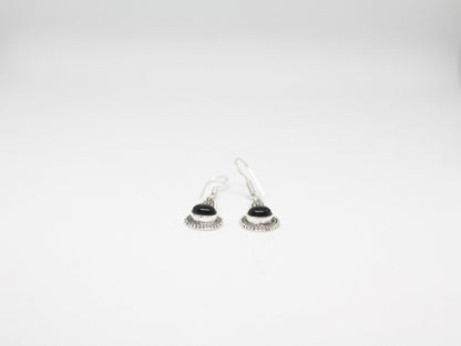 Black onyx earrings | Small Dangle Earrings | Handmade Earrings | Gemstone Earrings | Gift for her| Handmade jewelry |Black stone earrings