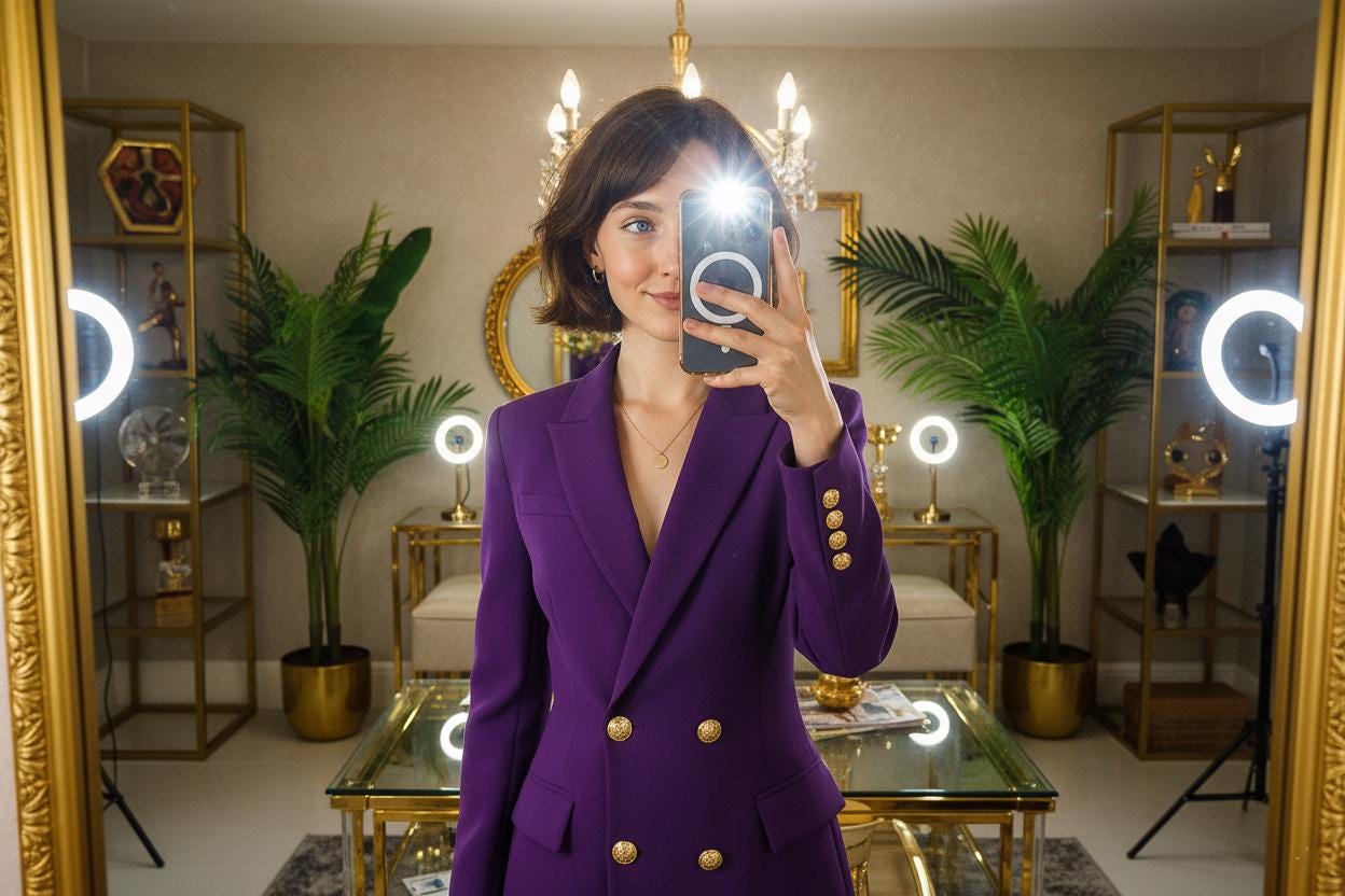 Tanzanite Necklace Gold Plated | Handmade Tanzanite Gemstone Jewelry | Dainty Gold Necklace | December Birthstone Jewelry | Christmas Gift