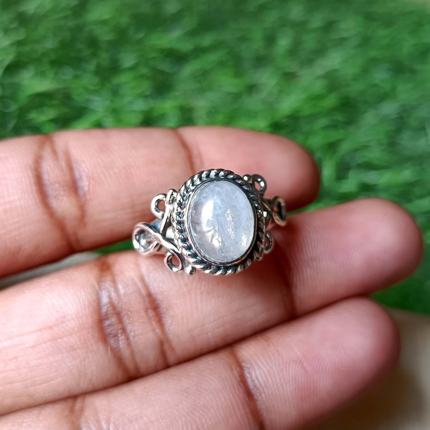 Moonstone Ring, Women Ring, Handmade Ring, 925 Sterling Silver Ring, Gemstone Ring, Statement Ring, Dainty Ring, Moonstone Jewelry