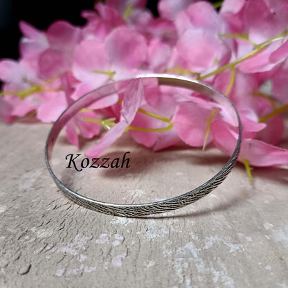 Solid Sterling Silver Cuff Bracelet, Adjustable Bangle 925 Simple Silver Jewelry Simple Stacking Minimalist, Handmade Bangle, Boho Bangle
