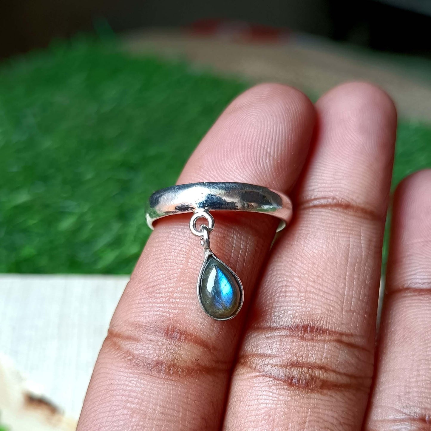 Labradorite Ring, Women Ring, Handmade Ring, 925 Sterling Silver Ring, Gemstone Ring, Labradorite Jewelry Gift Her