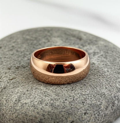 Copper ring | Copper ring men | Copper jewelry | Antique copper |Minimalist ring |Mens ring | Unisex Metal Ring | Women Ring | Handmade Ring