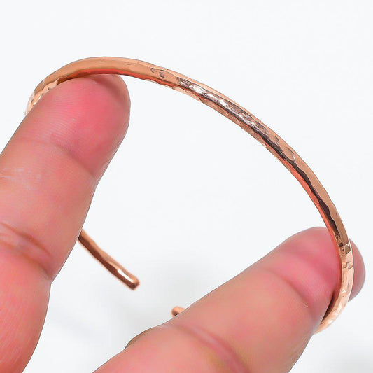 Hammered Copper Cuff, Copper Bangle, Adjustable Copper Bangle, Handmade Copper Bangle, Bracelets for men, women Bracelets , Couple Bracelets