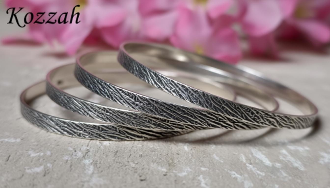 Solid Sterling Silver Cuff Bracelet, Adjustable Bangle 925 Simple Silver Jewelry Simple Stacking Minimalist, Handmade Bangle, Boho Bangle
