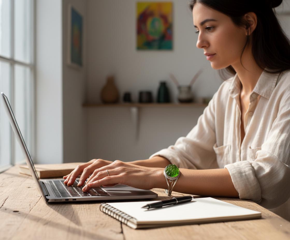 Moldavite Bangle, Handmade Bangle, Women Bangle, Gemstone Bangle, Moldavite Jewelry, 925 Silver Bangle, Dainty Bangle, Cuff Bangle