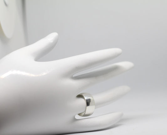 Modern silver ring | Silver modern ring | Modern jewelry | Silver ring | Sterling silver ring | Thin silver ring | Minimalist Silver Ring