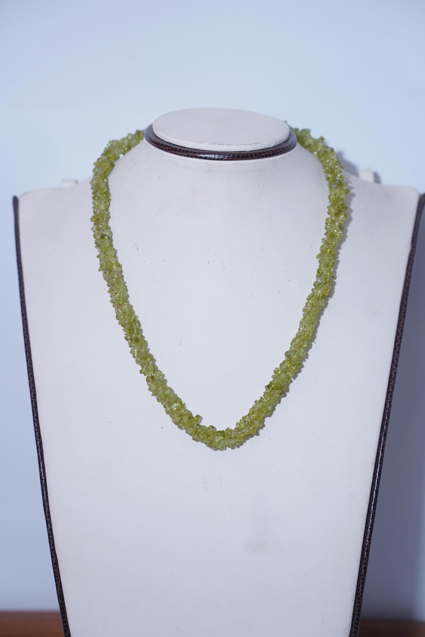 Peridot Necklace, Green Gemstone Jewelry, Natural Stone Necklace, Handmade Beaded Necklace, Handmade Necklace, Gift for Her, Natural stone