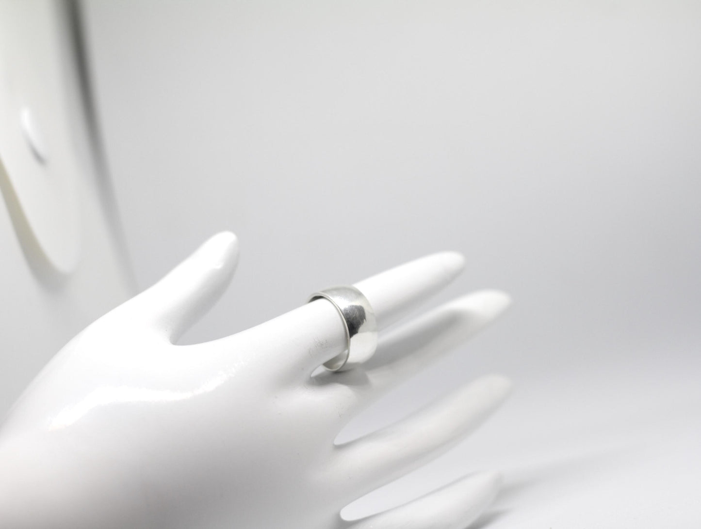 Modern silver ring | Silver modern ring | Modern jewelry | Silver ring | Sterling silver ring | Thin silver ring | Minimalist Silver Ring