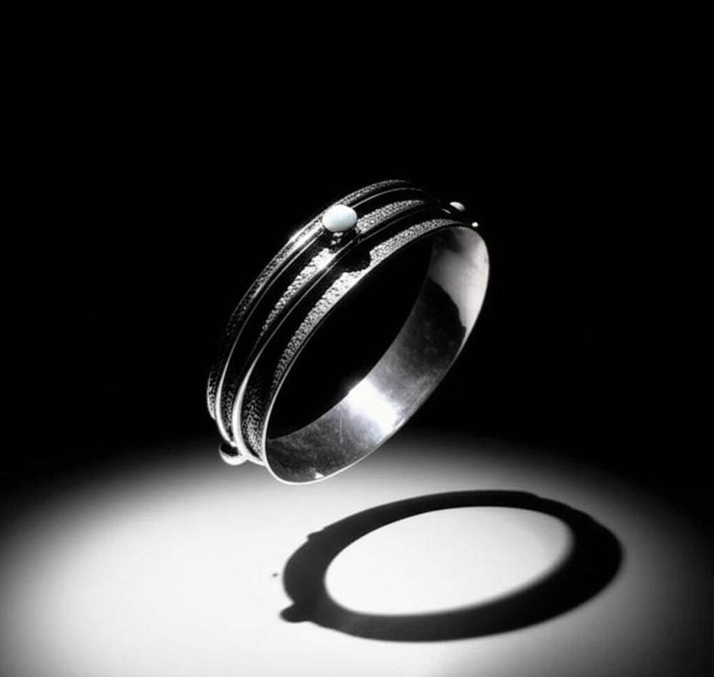 Larimar Bangle, Spinner Bangle, Handmade Bangle, 925 Silver Bangle, Natural Larimar, Women Bangle, Statement Bangle, Larimar Jewelry