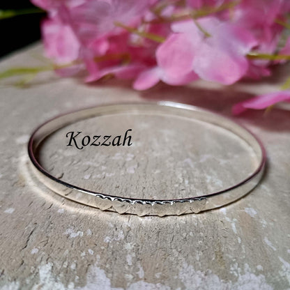 Heart Bangle, 925 Silver Bangle, Bohemian Bangle, Women Bangle, Dainty Bangle, Silver Bangle, Statement Bangle Handmade Bangle Pretty Bangle