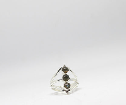 Obsidian ring | Black obsidian | Obsidian gemstone Ring | Gemstone Ring | Gift Her | Black obsidian | Obsidian ring women | Obsidian stone