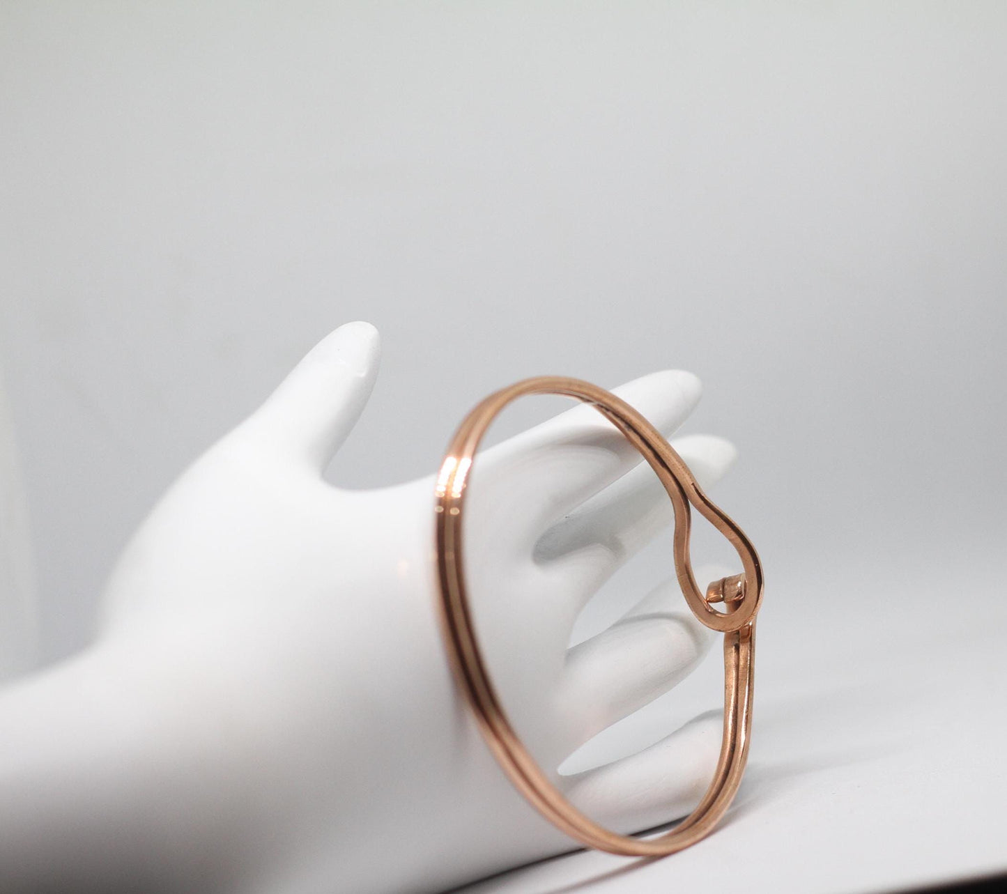 Handmade Copper Bangel, Pure copper Bangle, Adjustable bangle, Pair Bangle, 2 set bangle, Hook Bangle, Gift for her, Boho Bangle, Brown