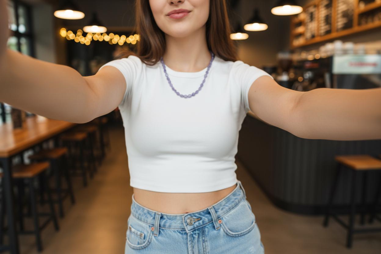 Raw Tanzanite Necklace – Natural Purple Tanzanite Gemstone Beaded Necklace, Handmade Jewelry Gift for Her | Handmade Tanzanite Necklace