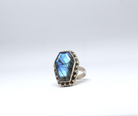 Labradorite ring | Labradorite jewelry | Labradorite rings | Blue labradorite | Natural labradorite | Jewelry labradorite | Gift for him/her