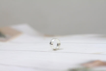 Modern silver ring | Silver modern ring | Modern jewelry | Silver ring | Sterling silver ring | Thin silver ring | Minimalist Silver Ring