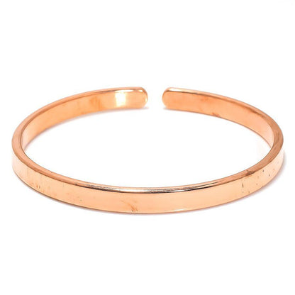 Rustic Copper Cuff, Copper bangle for women, Women's copper bracelet, Adjustable copper bangle, Resizable copper bracelet