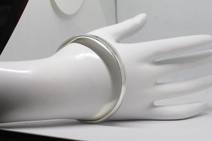 Sterling Silver Bangle |Silver Bangle Bracelet |Silver Cuff Bracelet | Minimalist Bangle | Modern Bangle |Classic Bangle | Stackable Bangle