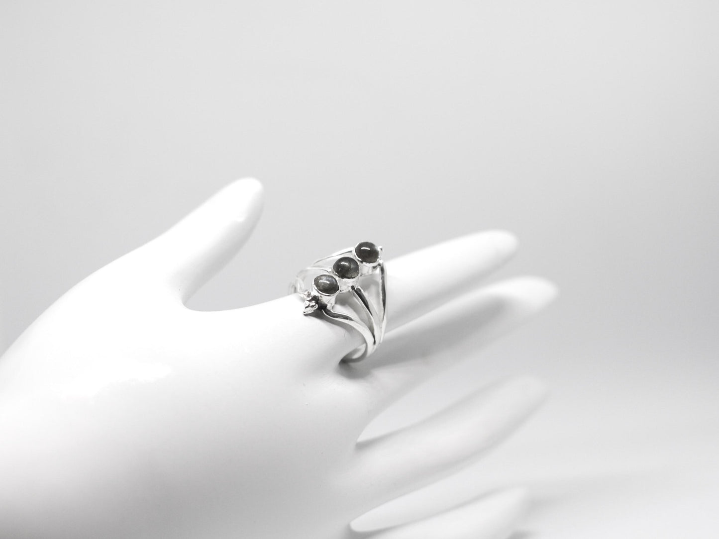 Obsidian ring | Black obsidian | Obsidian gemstone Ring | Gemstone Ring | Gift Her | Black obsidian | Obsidian ring women | Obsidian stone