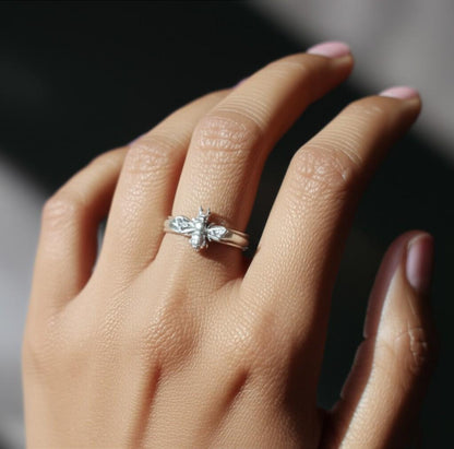 Sterling Silver Spinner Ring, 925 Meditation Statement Ring, Fidget Anxiety Ring Perfect Gift for Him or Her, Gift for Daughters