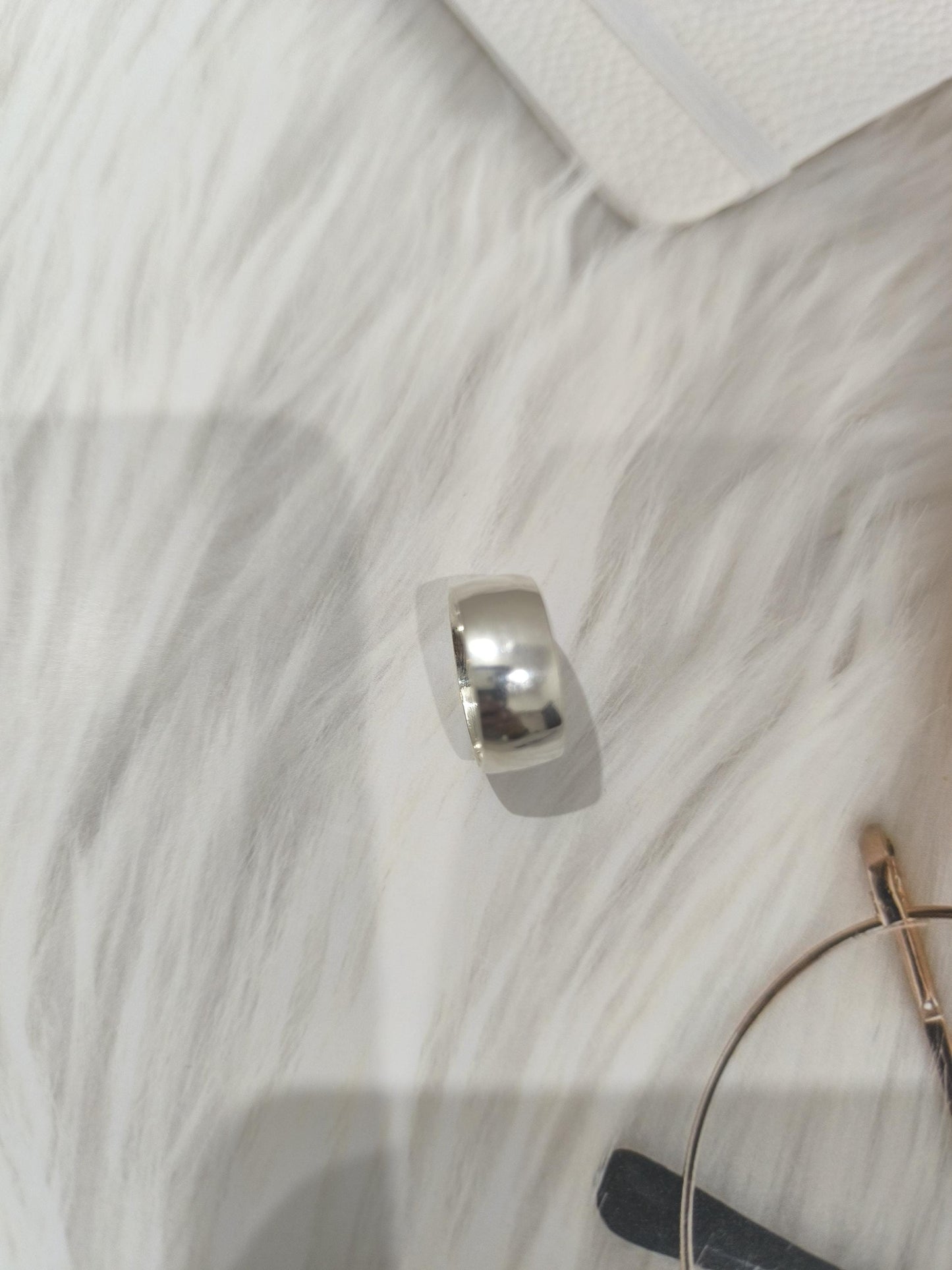 Modern silver ring | Silver modern ring | Modern jewelry | Silver ring | Sterling silver ring | Thin silver ring | Minimalist Silver Ring