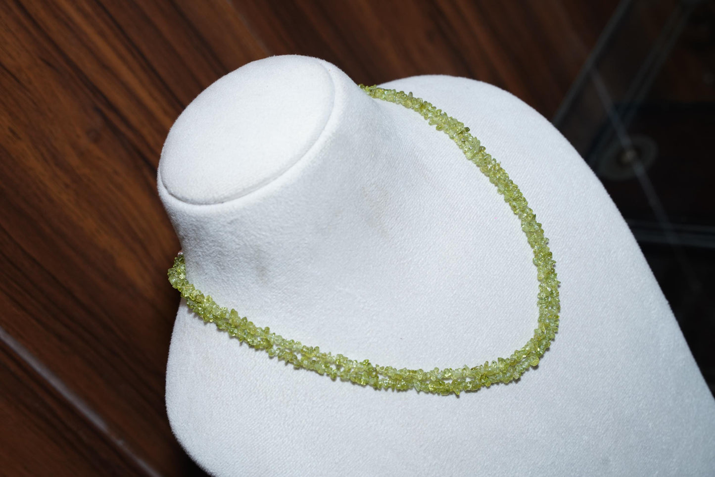 Peridot Necklace, Uncut Peridot Necklace, Handmade Peridot Necklace, Genuine peridot necklace, Green peridot, Gift for her, Dainty Necklace