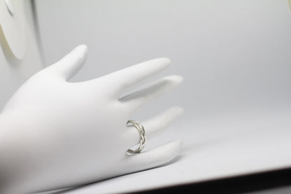 Minimalist silver ring | Minimalist | Minimalist jewelry | Dainty silver ring | Braided Silver Ring | Braided Design | Women Ring | Gift her