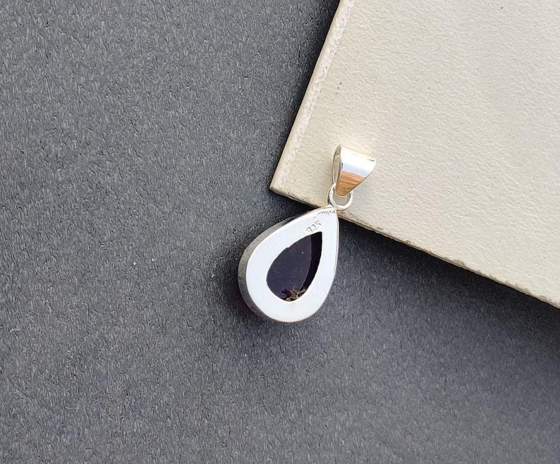 Amethyst Pendant, Handmade Pendant, 925 Silver Pendant, Women Pendant, Natural Amethyst, Dainty Pendant, Amethyst Jewelry, Boho Pendant