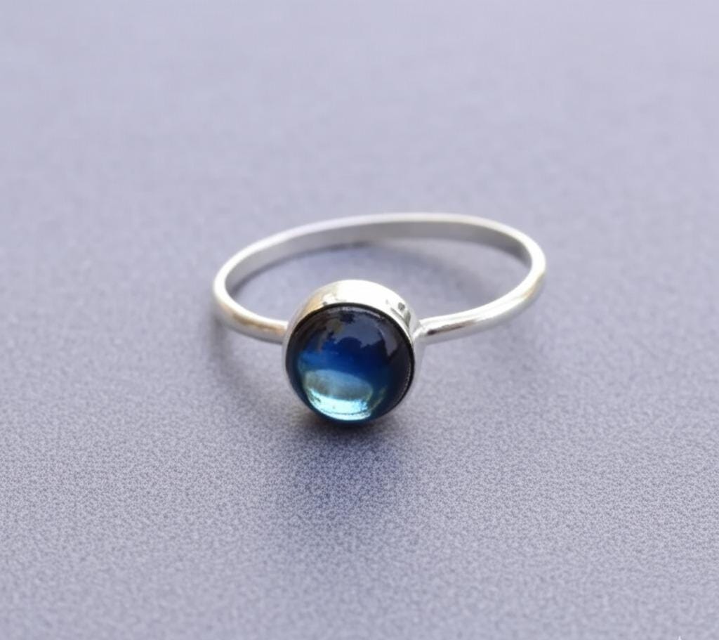 Labradorite Ring, Handmade Ring, 925 Starling Silver Ring, Women Ring, Natural Labradorite, Gemstone Ring, Statement Ring, Boho Ring
