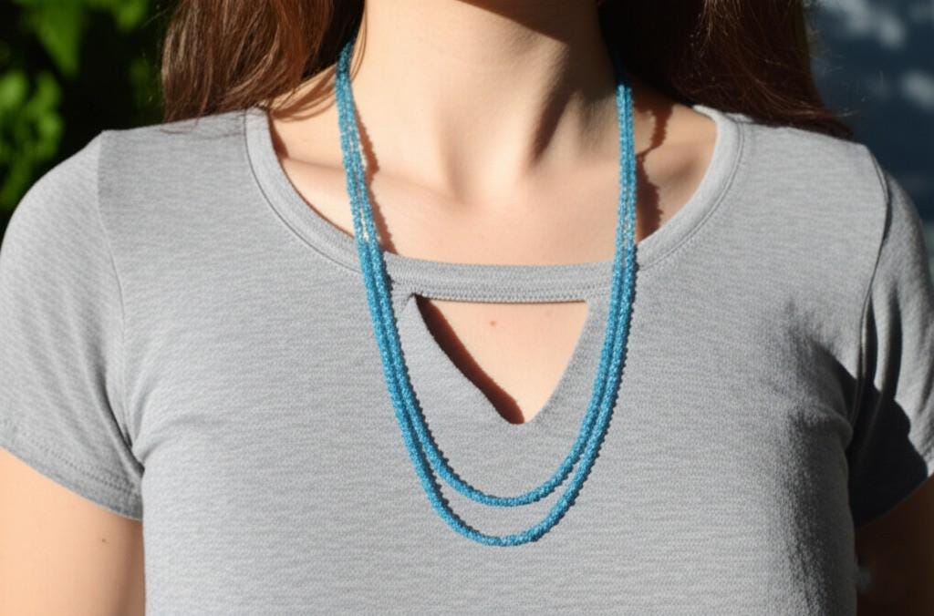 Neon Apatite Necklace, Apatite Necklace, Gemstone Necklace, Handmade Jewelry, Apatite Jewelry, Silver Jewelry, Gift for her, Natural jewelry