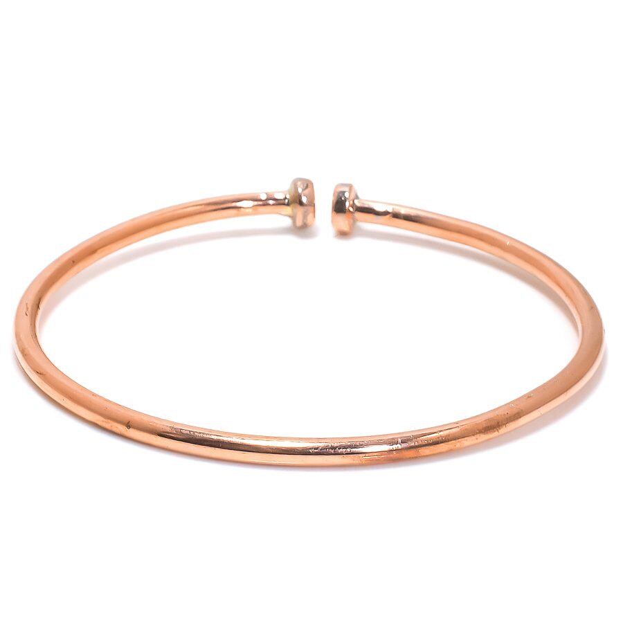 Rustic Copper Cuff, Copper bangle for women, Women's copper bracelet, Adjustable copper bangle, Resizable copper bracelet