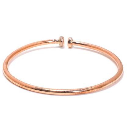 Rustic Copper Cuff, Copper bangle for women, Women's copper bracelet, Adjustable copper bangle, Resizable copper bracelet