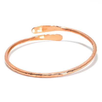 Hammered Copper Cuff Bracelet, Hand Forged Copper Cuff, Hammered Copper Bangle, Handmade Copper Bangle, Adjustable Bangle, Rustic Bangle