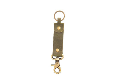 Brass Heritage Keychain with Swivel Clasp | Handcrafted Keychain in Brass with Swivel Clasp - Timeless Charm | Unique Brass Keychain | Gift