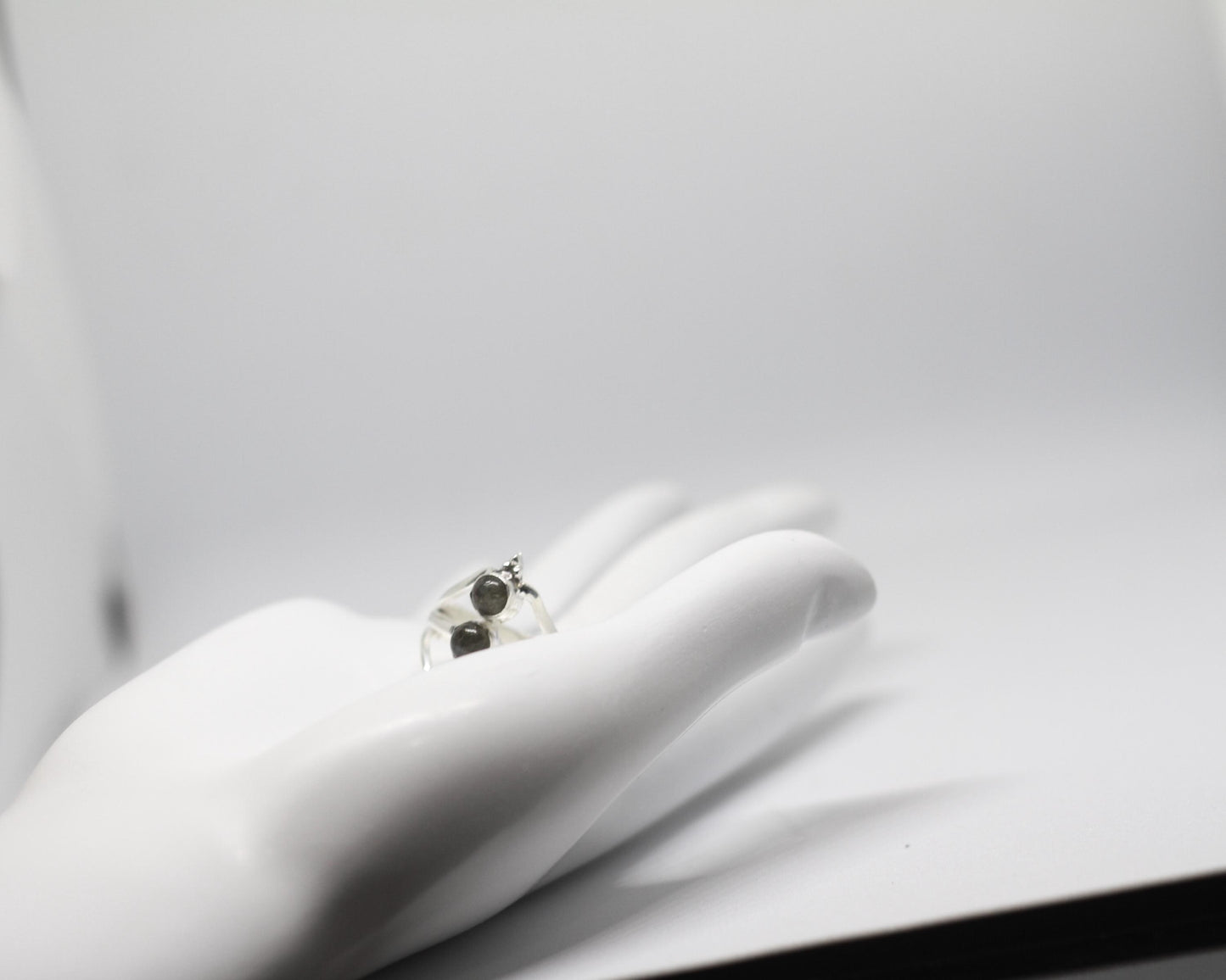 Obsidian ring | Black obsidian | Obsidian gemstone Ring | Gemstone Ring | Gift Her | Black obsidian | Obsidian ring women | Obsidian stone