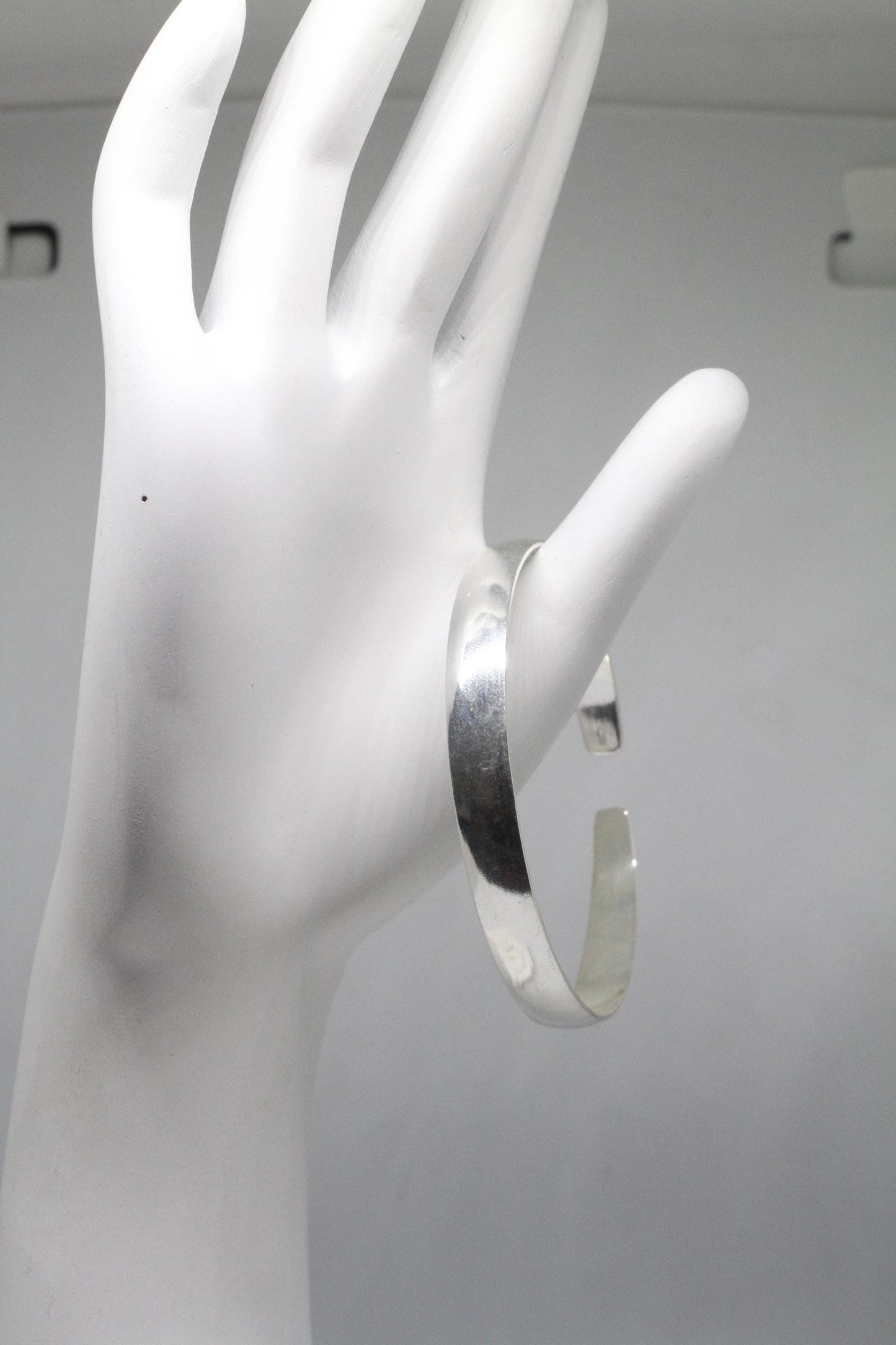 Sterling Silver Bangle |Silver Bangle Bracelet |Silver Cuff Bracelet | Minimalist Bangle | Modern Bangle |Classic Bangle | Stackable Bangle