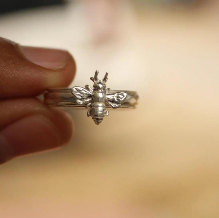 Sterling Silver Spinner Ring, 925 Meditation Statement Ring, Fidget Anxiety Ring Perfect Gift for Him or Her, Gift for Daughters