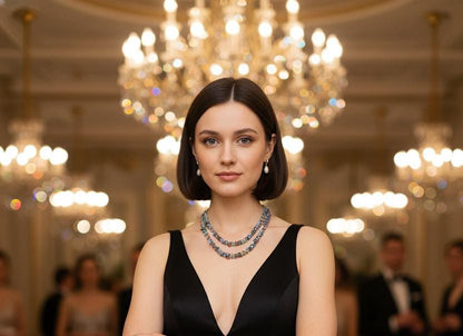 Amethyst Garnet Peridot Chip Necklace | Multigem Healing Crystal Layering Necklace | Colorful Natural Stone Jewelry Gift | Multi stone gift